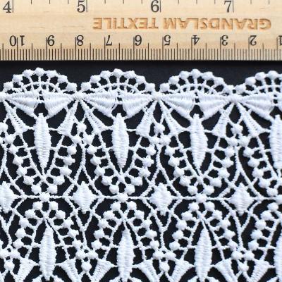 guipure cotton embroidery fabric
